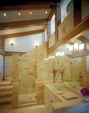 Award Winning Bathroom - Steve Wauson Homes