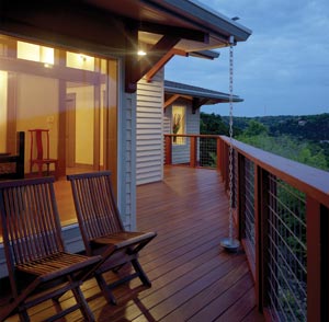 Private Master Deck Facing West